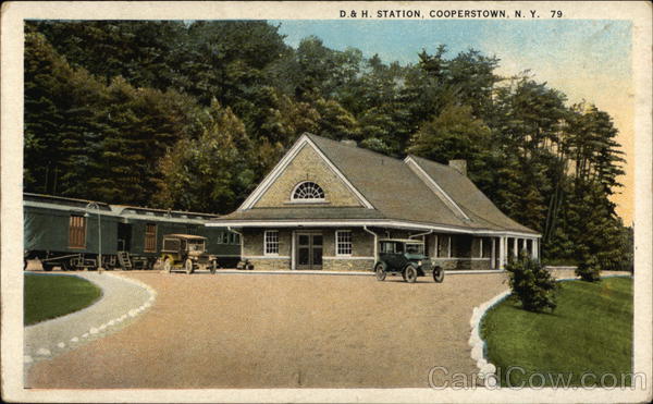D.&H. Station Cooperstown New York