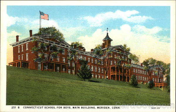 Connecticut School for Boys, Main Building Meriden