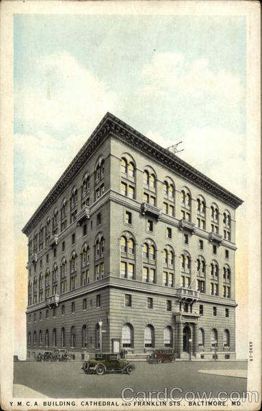 YMCA Building, Cathedral and Franklin Streets Baltimore Maryland