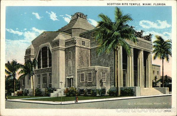 Scottish Rite Temple Miami Florida