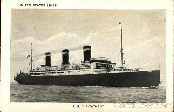 S.S. Leviathan-United States Lines Steamers