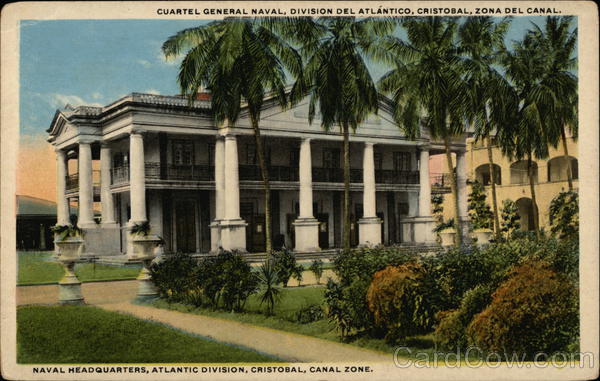 Naval Headquarters, Atlantic Division Cristobal Panama