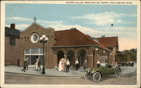 Scioto Valley Traction Company Depot Chillicothe Ohio