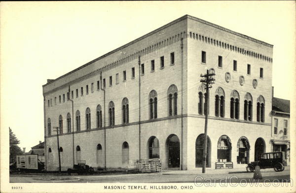 Masonic Temple Hillsboro Ohio