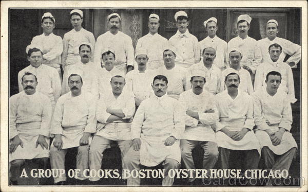 Boston Oyster House - Group of Cooks Chicago Illinois