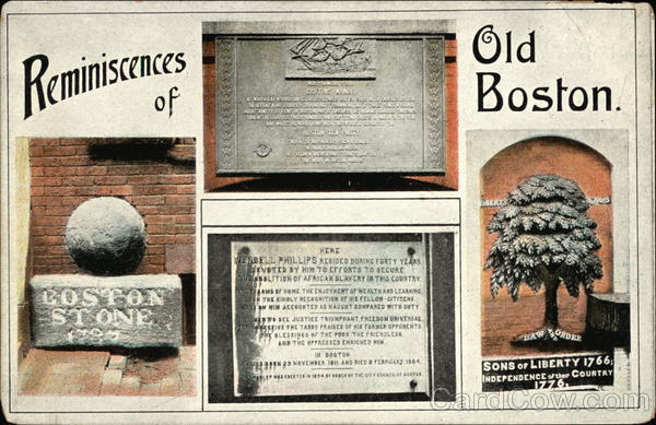 Reminiscences of Old Boston Massachusetts