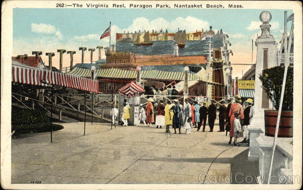 The Virginia Reel, Paragon Park Nantasket Beach Massachusetts