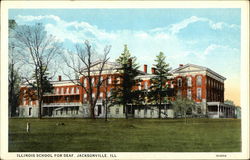 Illinois School for Deaf Jacksonville, IL Postcard Postcard Postcard