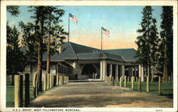 O.S.L. Depot Postcard