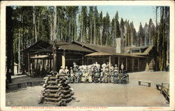Grand Canyon Camp, Main Building Yellowstone National Park Postcard Postcard Postcard