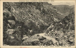Apache Trail Highway Postcard