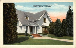 Residnece of Charles Ray Postcard