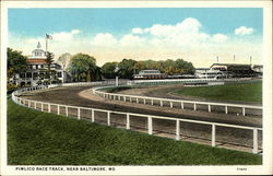 Pimlico Race Track Baltimore, MD Postcard Postcard Postcard