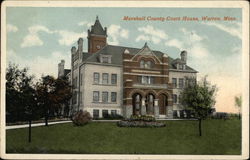 Marshall County Court House Postcard