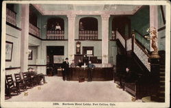 Northern Hotel Lobby Postcard