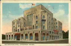 The Franciscan Hotel Albuquerque, NM Postcard Postcard Postcard