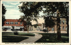 Bridge Street looking East from Plaza Las Vegas, NM Postcard Postcard Postcard