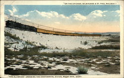 The Olympian, Crossing the Continental Divide Postcard