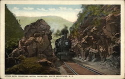 Upper Gate, Crawford Notch Postcard
