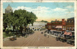 Taunton Green Postcard
