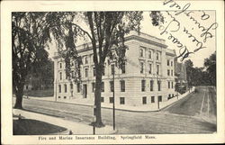 Fire and Marine Insurance Building Springfield, MA Postcard Postcard Postcard