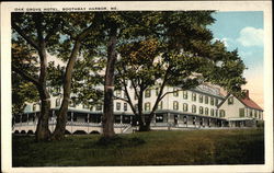 Oak Grove Hotel and Grounds Boothbay Harbor, ME Postcard Postcard Postcard