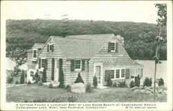 A Cottage Facing Candlewood Lake New Fairfield, CT Postcard Postcard Postcard