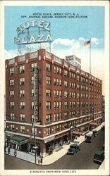 Hotel Plaza Jersey City, NJ Postcard Postcard Postcard