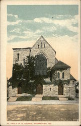 St Paul's ME Church Postcard