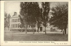 Polish Parochial School Postcard