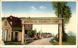Montreal Tourist Camp Postcard