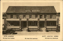 Hotel Moderne Postcard