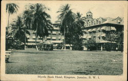 Myrtle Bank Hotel Kingston, Jamaica Postcard Postcard Postcard