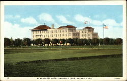 Almendares Hotel and Golf Club Postcard