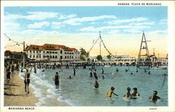 Marianao Beach Postcard