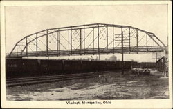 Viaduct Montpelier, OH Postcard Postcard Postcard