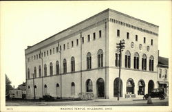 Masonic Temple Postcard