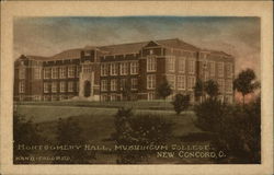 Montgomery Hall, Muskingum College New Concord, OH Postcard Postcard Postcard