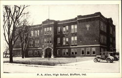 P.A. Allen High School Bluffton, IN Postcard Postcard Postcard