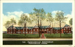 The Martinsville Sanitarium Postcard