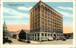 Traction Terminal Building Indianapolis, IN Postcard Postcard Postcard