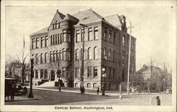 Central School Huntington, IN Postcard Postcard Postcard