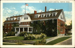 Oakland County Hospital Postcard