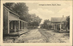 Cottages at Swifts Beach Wareham, MA Postcard Postcard Postcard