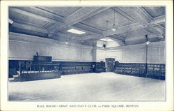 Ball Room - Army and Navy Club in Park Square Postcard