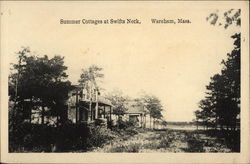 Summer Cottages at Swifts Neck Wareham, MA Postcard Postcard Postcard