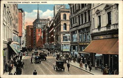Washington Street View Postcard