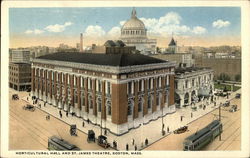 Horticultural Hall and St James Theatre Postcard