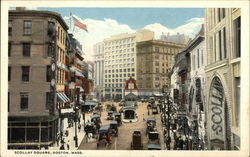 Scollay Square Boston, MA Postcard Postcard Postcard