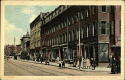 Meridian Street, Looking North East Boston, MA Postcard Postcard Postcard